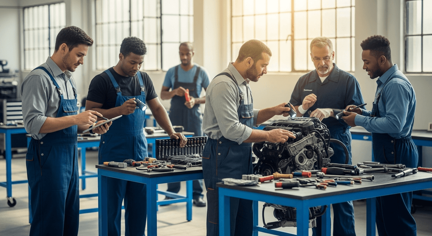 Potencia tu Taller: Gestión de Técnicos Automotrices
